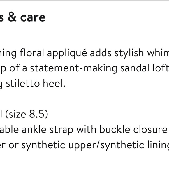 Steve Madden Ankle Strap Heel - Picture 2 of 2